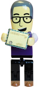 eRIC held by wireless mike